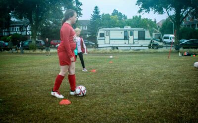 Under 11s Divas! The club’s brand new all girl team